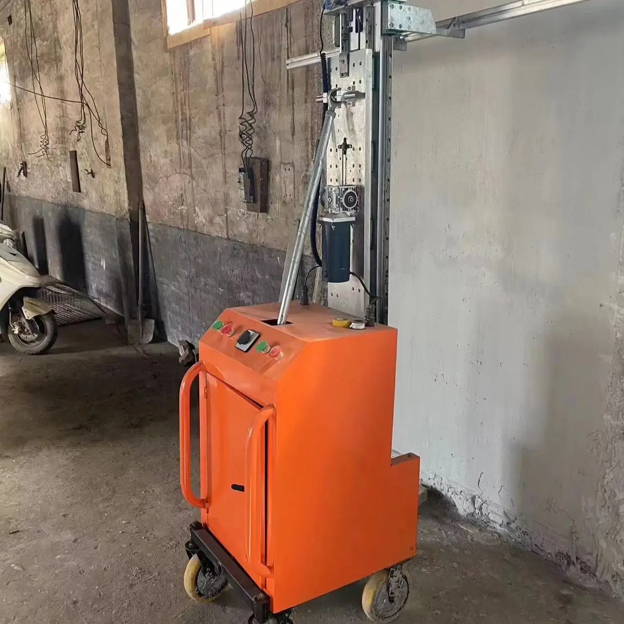 Intelligent Wall Plastering Machine Mobile Scraping Machine full-automatic Scraping Machine Construction
