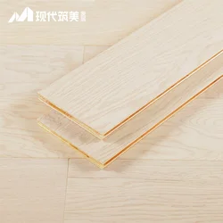easy clean lock white oak hardwood tiles water resistant 12mm engineered parquet wood flooring