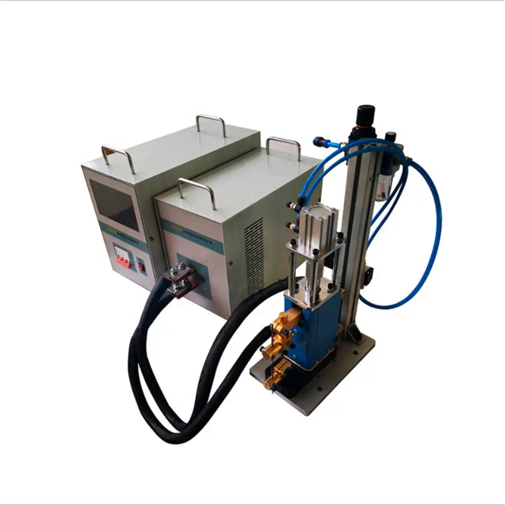 CNC Pneumatic 8000A Precise Micro Nickel Silver Contacts Spot Welder