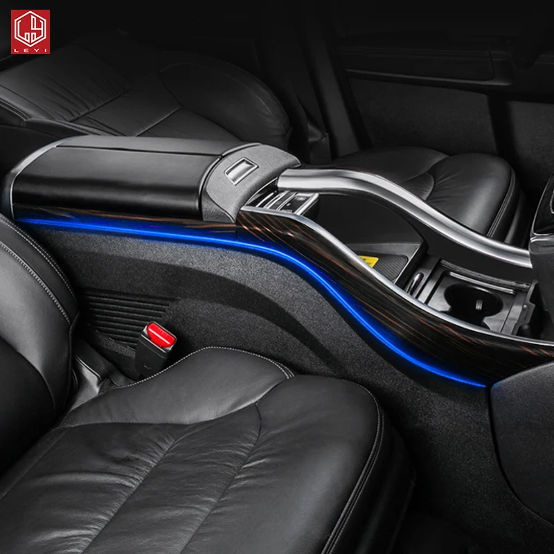 
LEYI hot sales black Car armrest console box for Odyssey 2015 2016 2017 2018 2019 