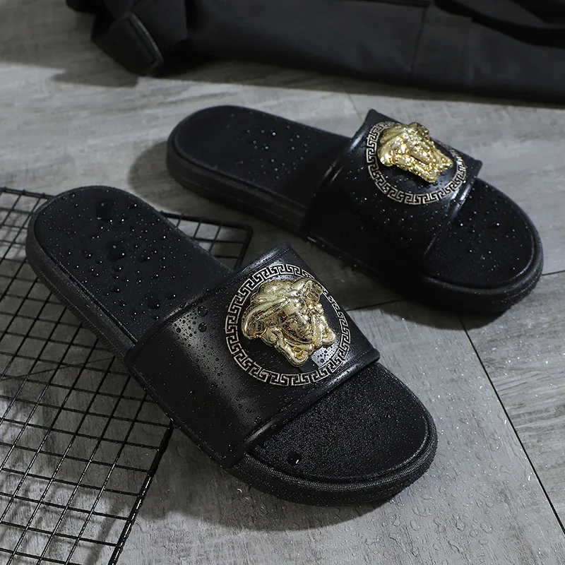 New Arrivals 2021 Summer Top Quality Open Toe Wholesale Men Plastic Slide Sandals