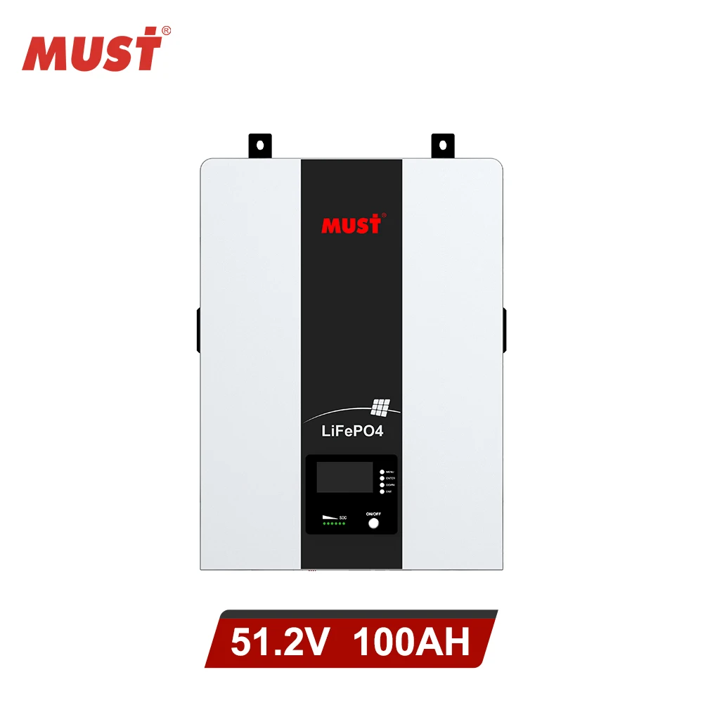 MUST LP16  24v battery power bank bateria de litio Quickly recharge lithium ion battery for solar energy generator