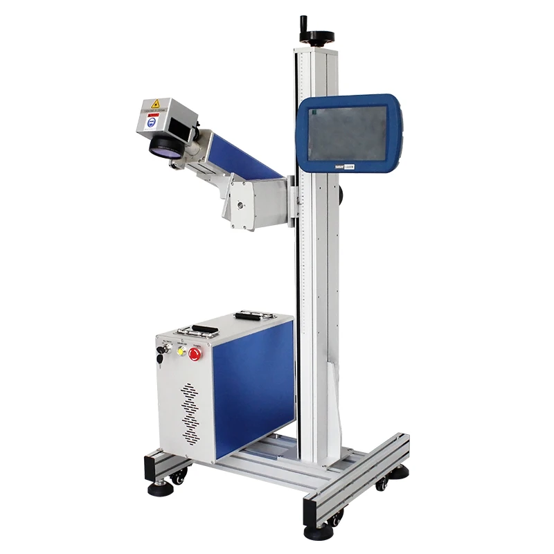 High Precision Fiber Laser Marking Machine 30 w Laser Fiber Marking 150w Laser Fiber Machine Flying Marking Machine