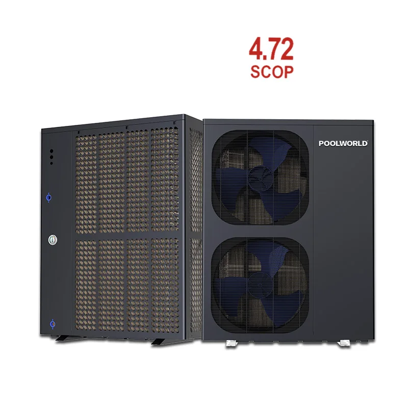 Smart Carel controller full dc inverter heat pump water heaters monoblok heat pump with 2 to 5 year warranty