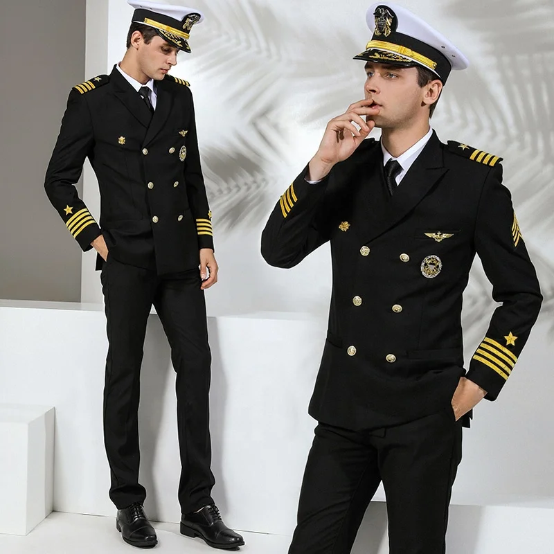 Quality US Style Officer Sailor Uniform With Accessories