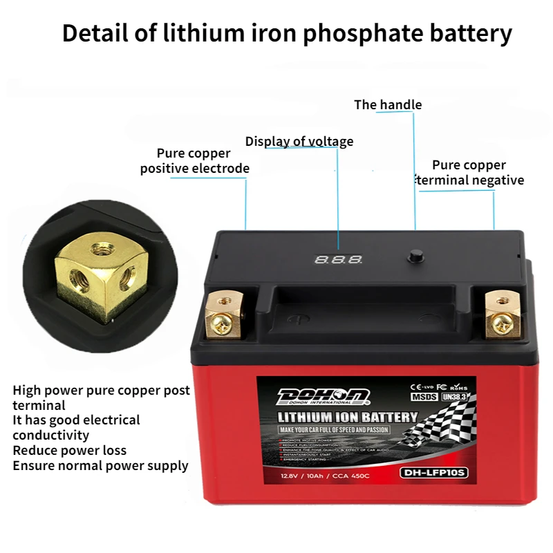 LinesRacing Engine Start Capacitor Of Super Capacitor 16v 500f Hybrid motorcycle Battery