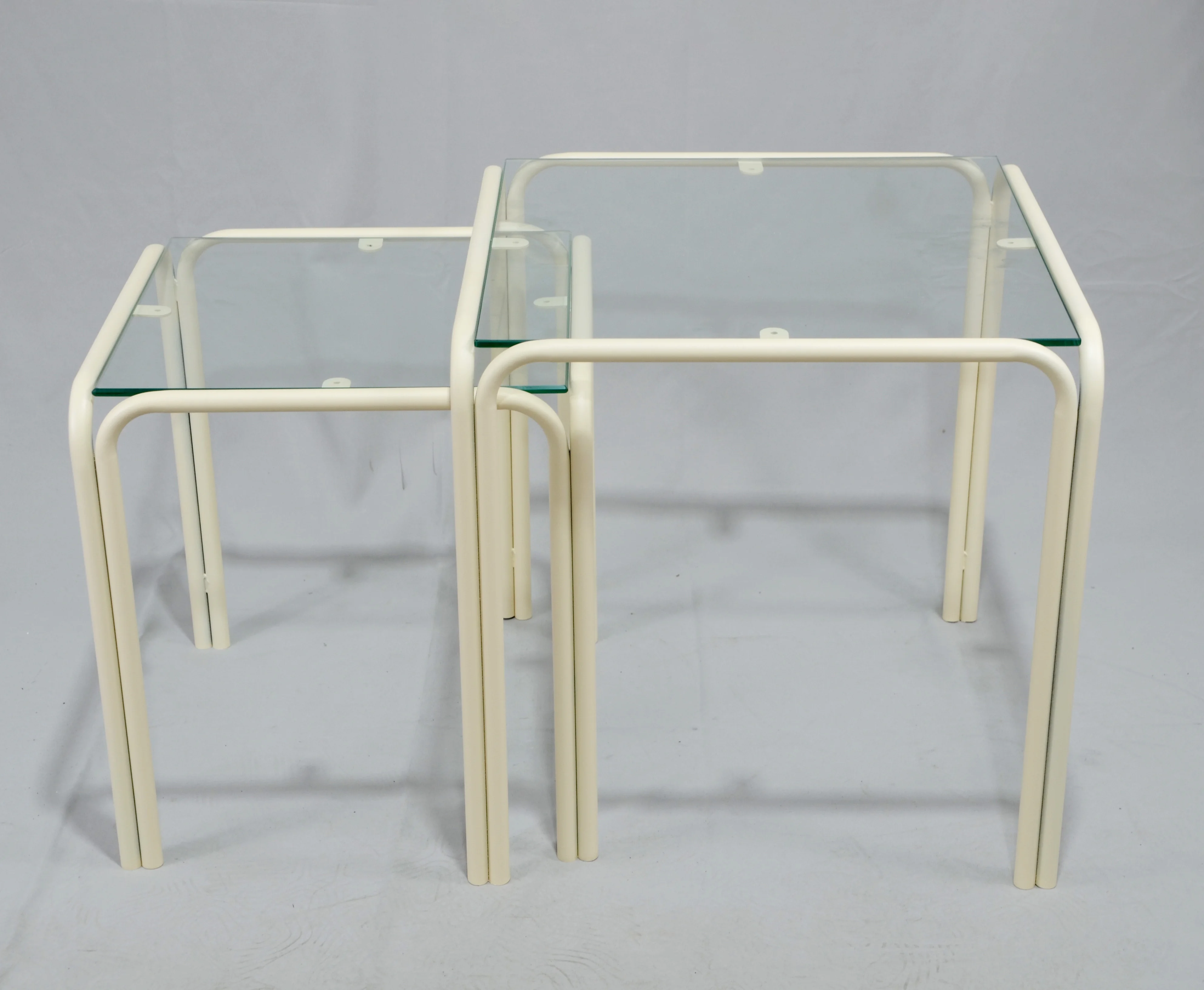 Glass Top Metal Base Modern Luxury Office Apartment Dining Coffee Table side table