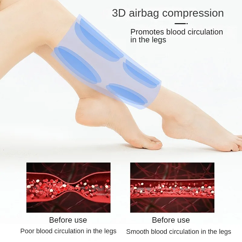 Wireless Infrared Knee Massager Physiotherapy Hot Compress Joint Pain Relief  Leg Protector Vibrator Knee Massage