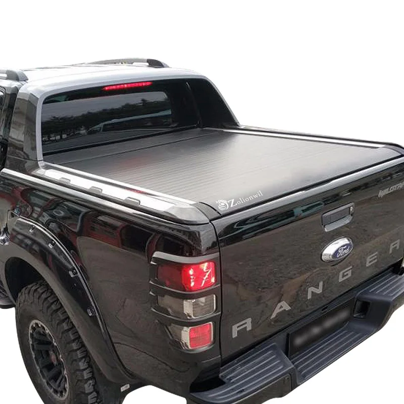 Roller shutter lid pickup truck tonneau cover for ranger xl xlt xls raptor wildtrak T9 T6 T7 T8 2023