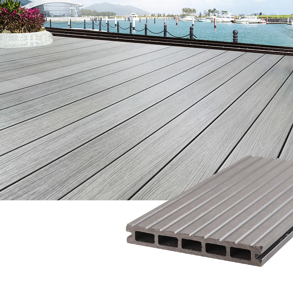 Custom Color Water Proof Wpc Outdoor Decking Flooring Terrac Floor Outdoor Patio Flooring