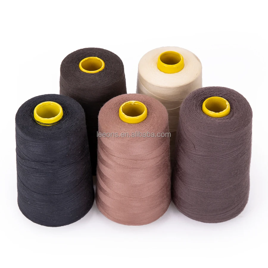 Leeons Wholesale High Quality 100% Cotton Thread Thick Sewing Thread Supplier