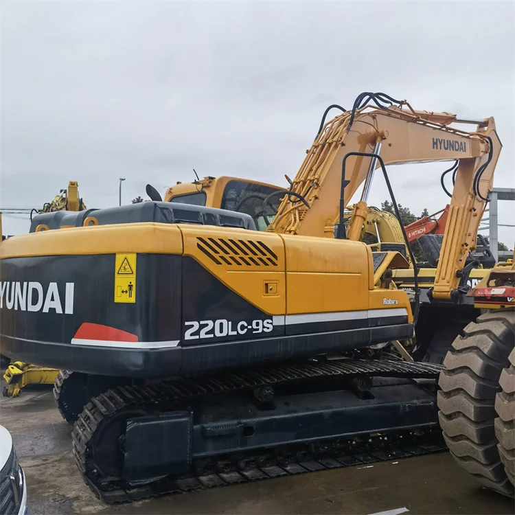 Factory Price Used excavator machine Hyundai220 Crawler excavator Used tractors