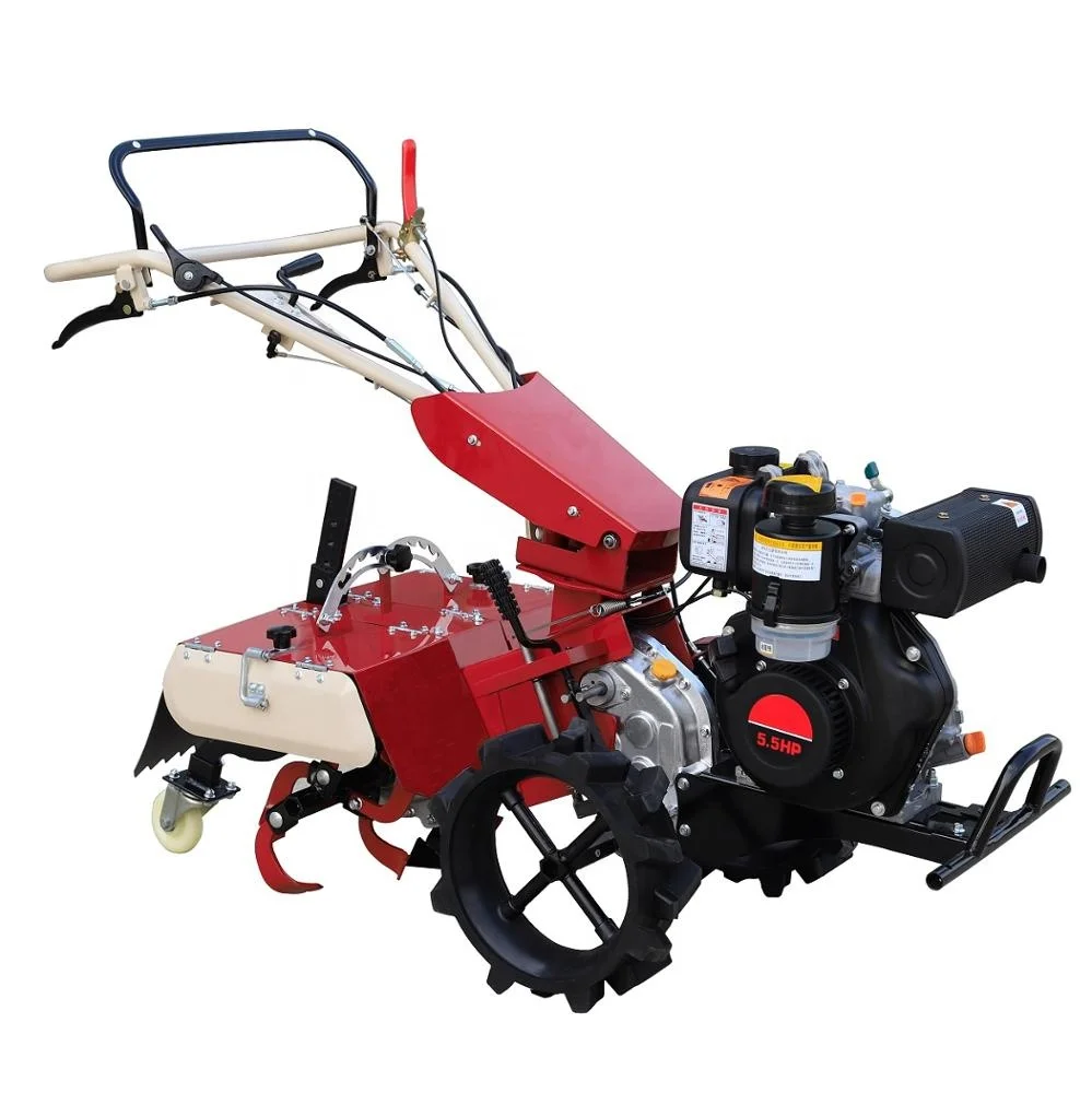 
Diesel Engine Rear Tine Power Tiller With Differential Mechanism RTC600D 