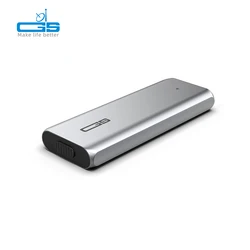 USB 3.1 GEN2 10Gbps m.2 nvme ssd to 2.5inch sata ssd USB external enclosure,Tool Free Hard Drive Reader Case