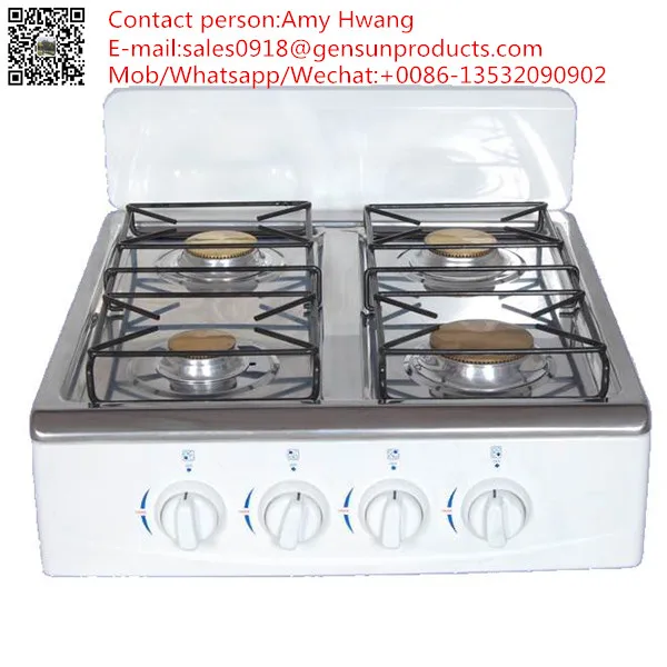 4 burner table stove
