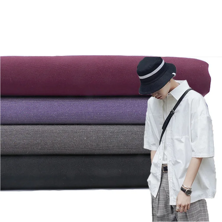 China Wholesale 125gsm Dyed Poly/Cotton Blend Oxford Shirting Fabric For Men Shirts