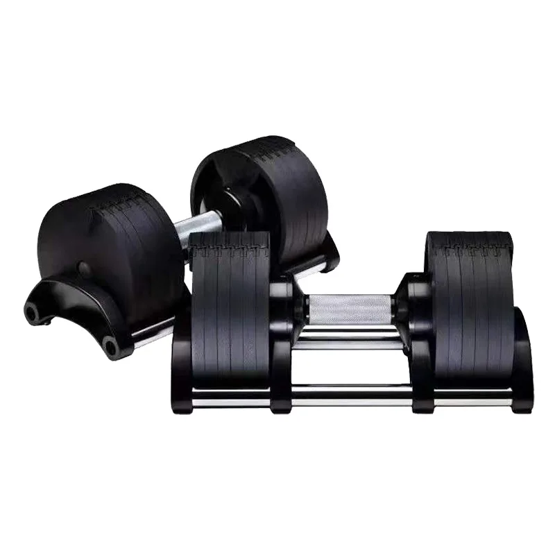 Home Fitness Equipment Popular Free Weights High Quality Cast Iron 20KG 32KG Adjustable Dumbbell