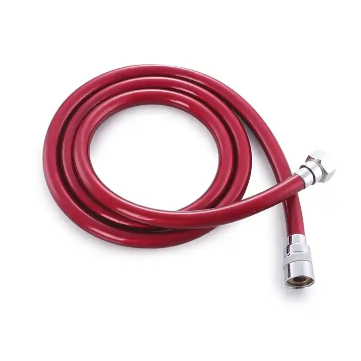 2024 NEW Style Black Shower Hose Pvc Explosion-Proof Black Pvc Shower Hose Durable Pvc Flexible Hose For Bathroom