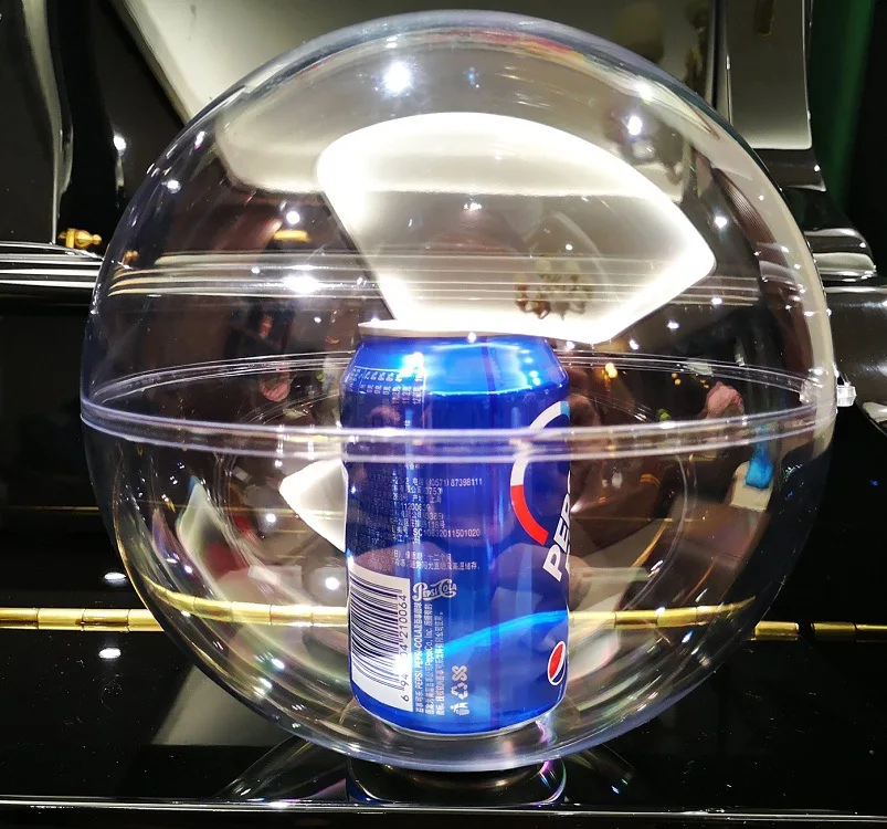 Personalized Hanging Clear Ball Custom Acrylic Plastic Christmas Crystal Xmas High Transparent Ball 2-40cm Ornament