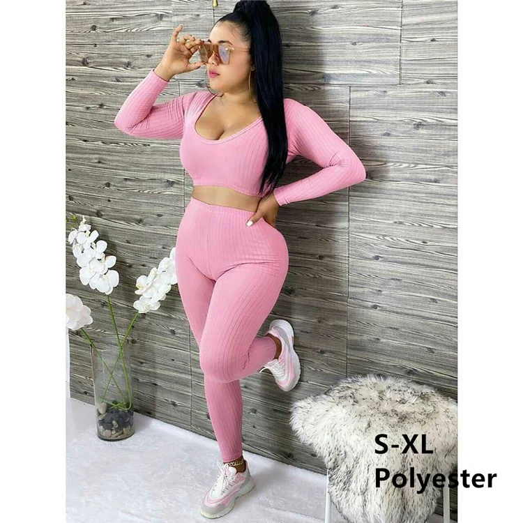 Pants Sets Tech Women Set Crop Top Cropped Stripe Two Piece Womens Autumn Jogging Suits