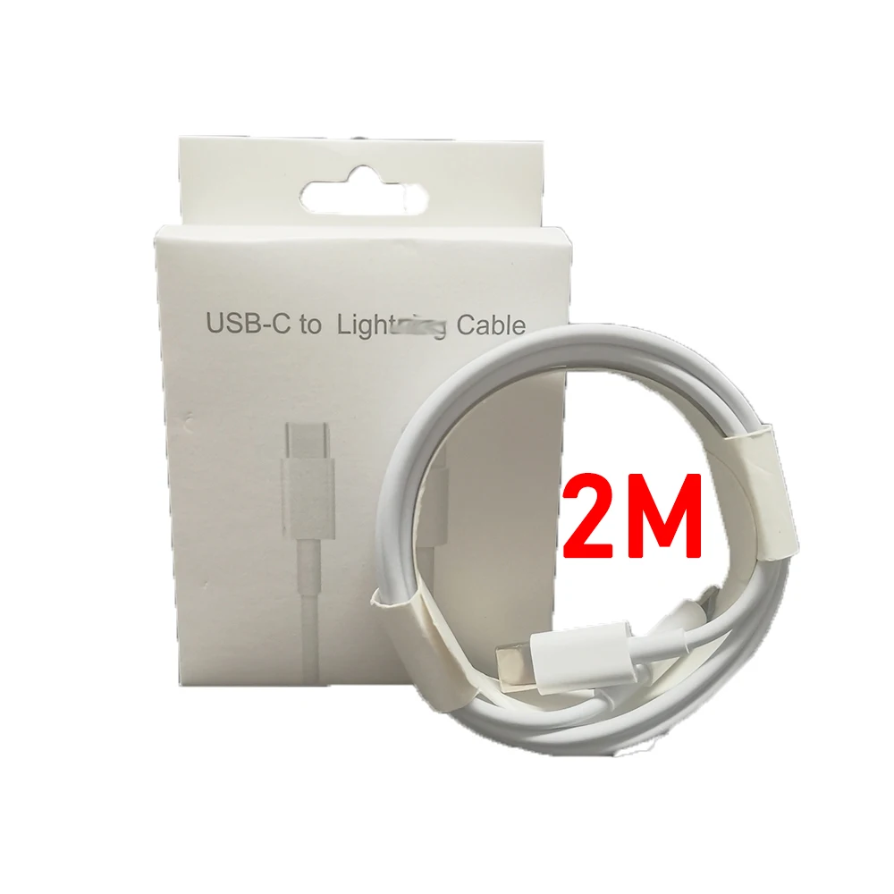 2 M Carga De Type C 6 Feet Charger Cable 2M Metros 6 FT Usb C Data Cable For Iphone 11 12