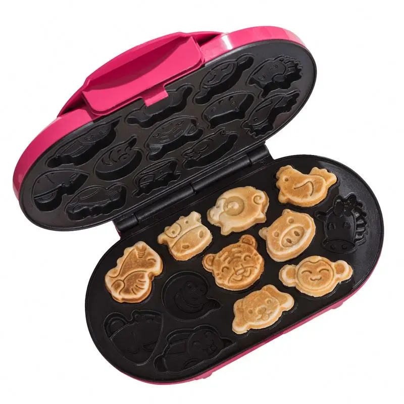 Новый дизайн, не липкий в форме животных сэндвич/гриль/вафельница для детей, интеллектуальное развитие здоровья вафельница