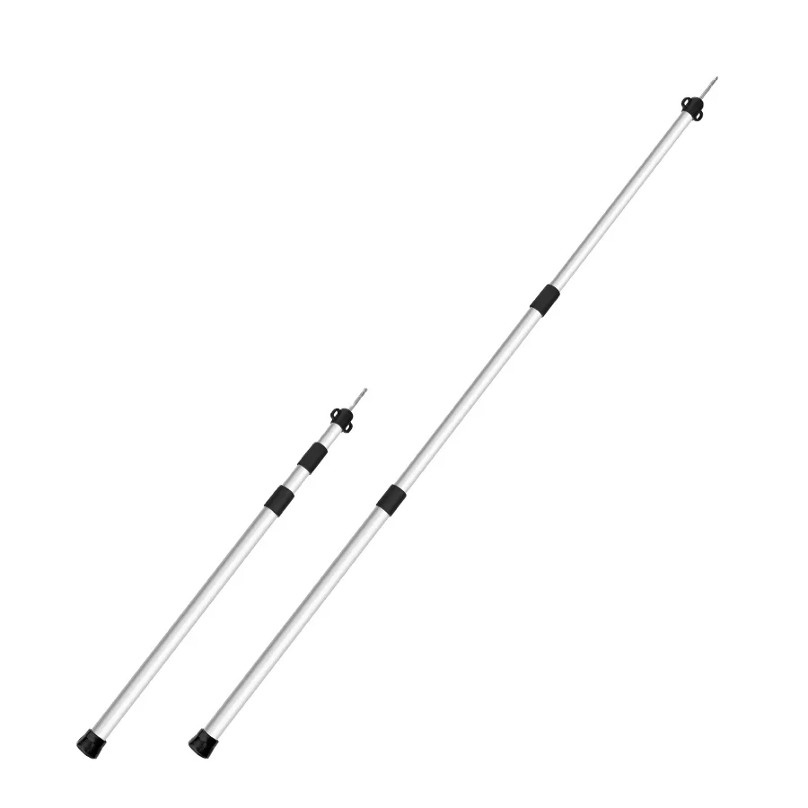 Manufacturer telescoping anodized aluminum tarp pole aluminium pipe Customized diameter round aluminium tent pole