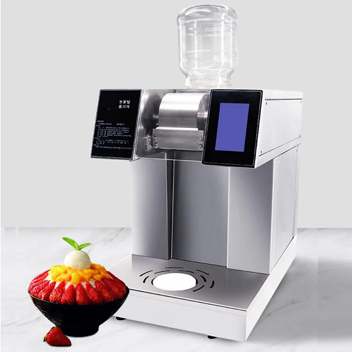 Bingsu ice crusher snow flake ice shaver machine/automatic small Korean bingsu machine/snow ice maker for sale