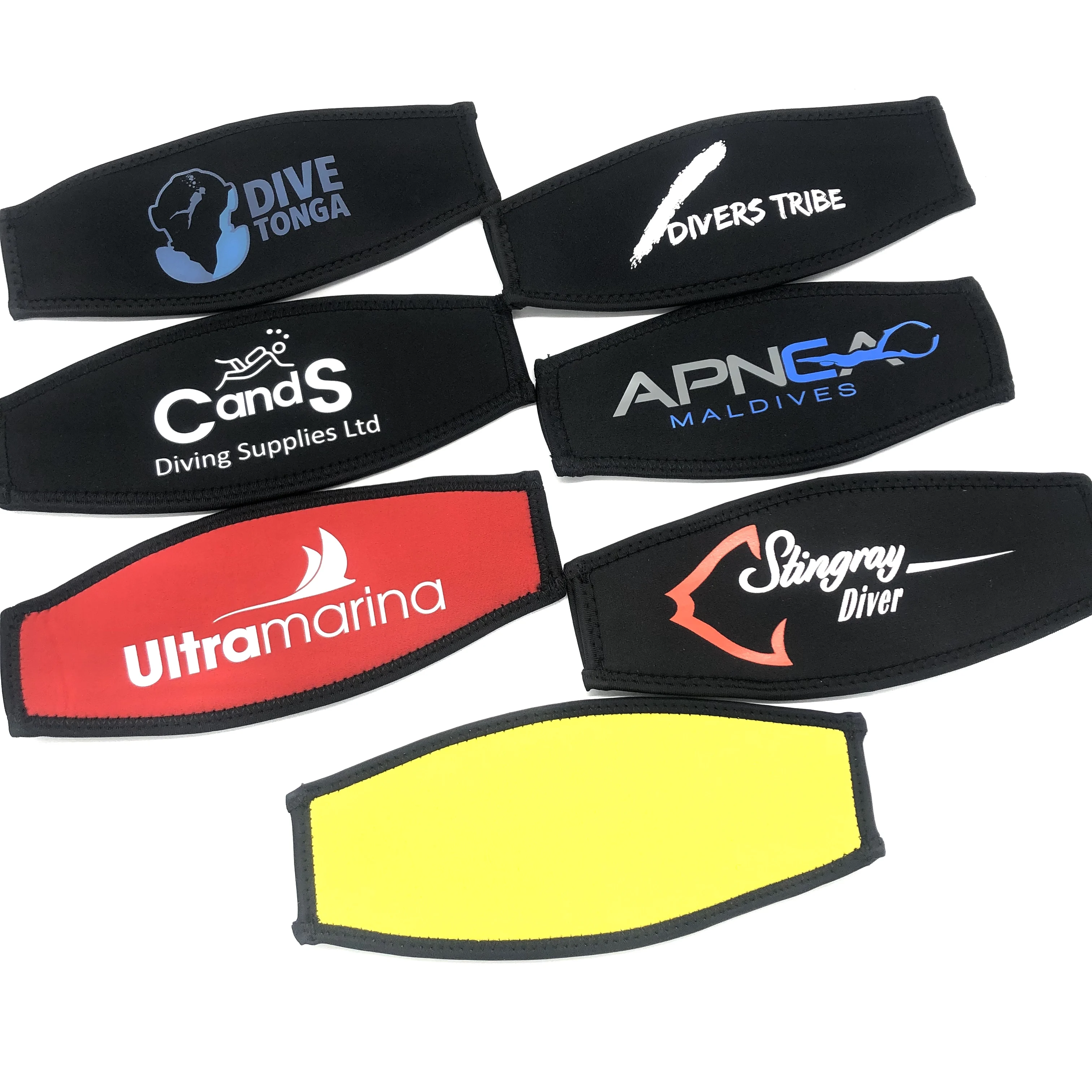 Неопреновый ремешок для головы с принтом логотипа на заказ