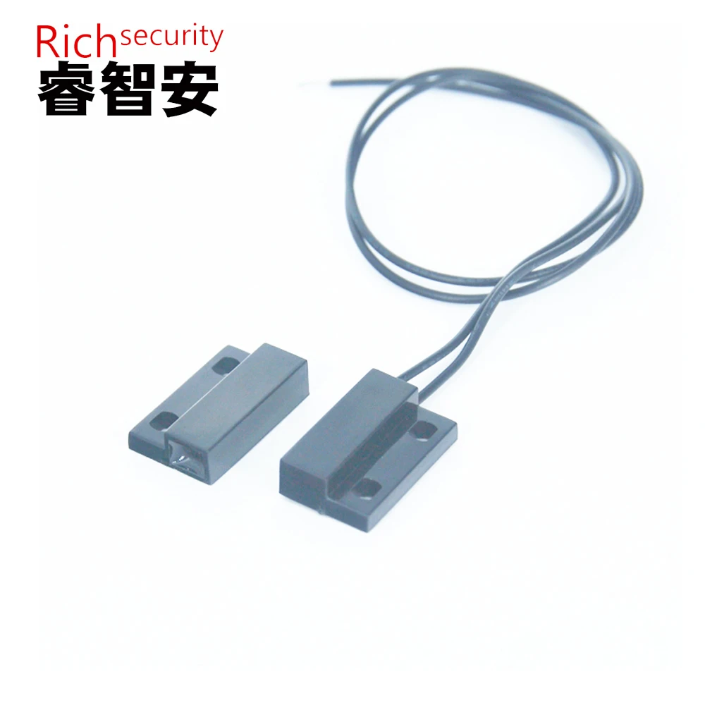 Window and door alarm recessed magnetic contact switch