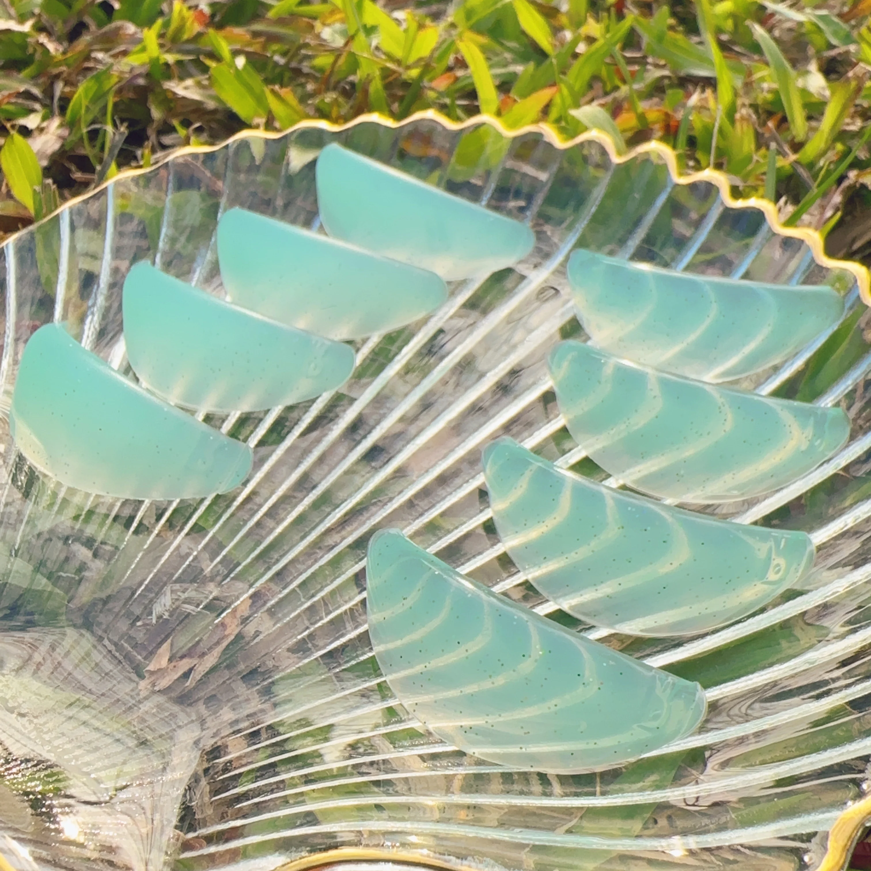 Self Sticky Lash Lift Pad Glue Less Forma Eyelash Perm Rod Lifting Lamination Shield Tool  Reusable Curler Guard  4 Pairs Roller