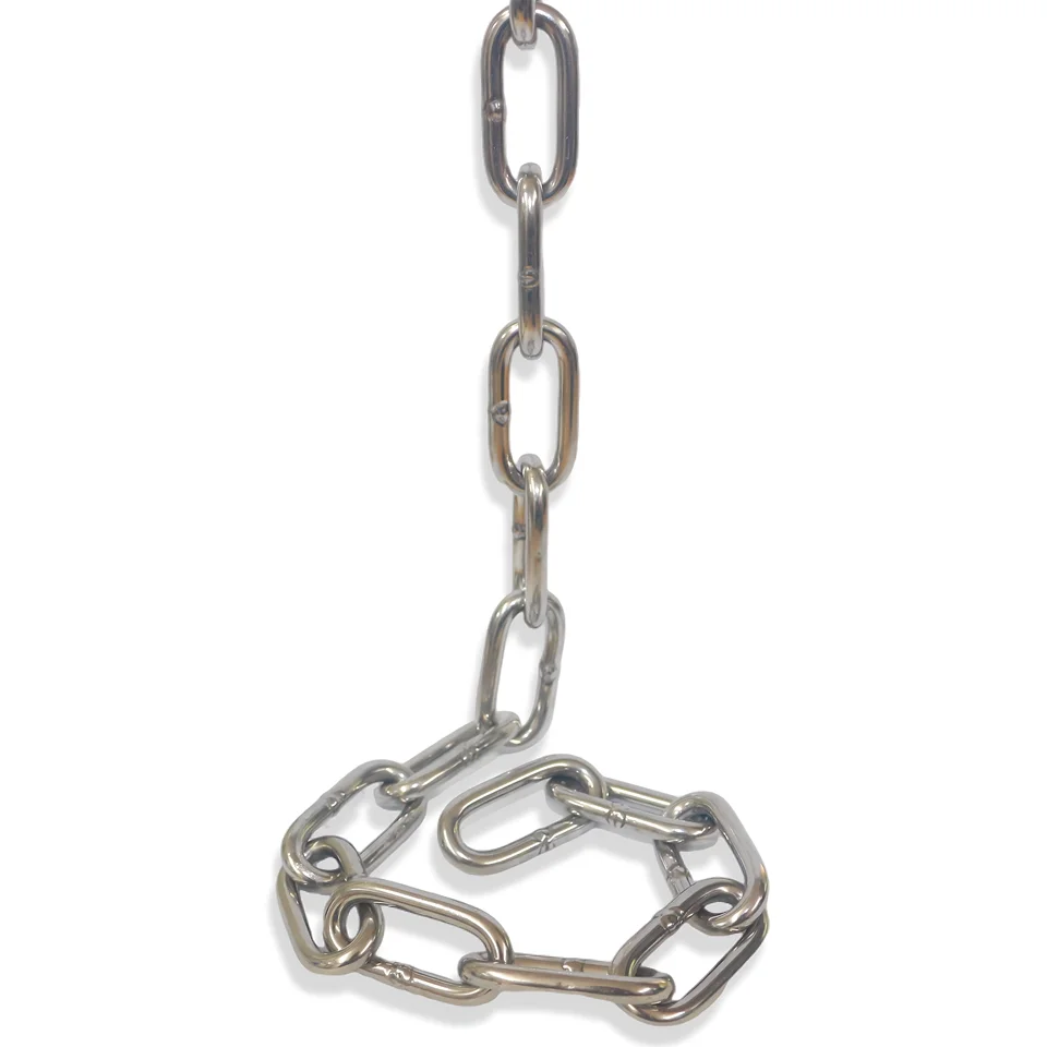 ss304 316stainless steel metal anchor chain alloy chains long link chain