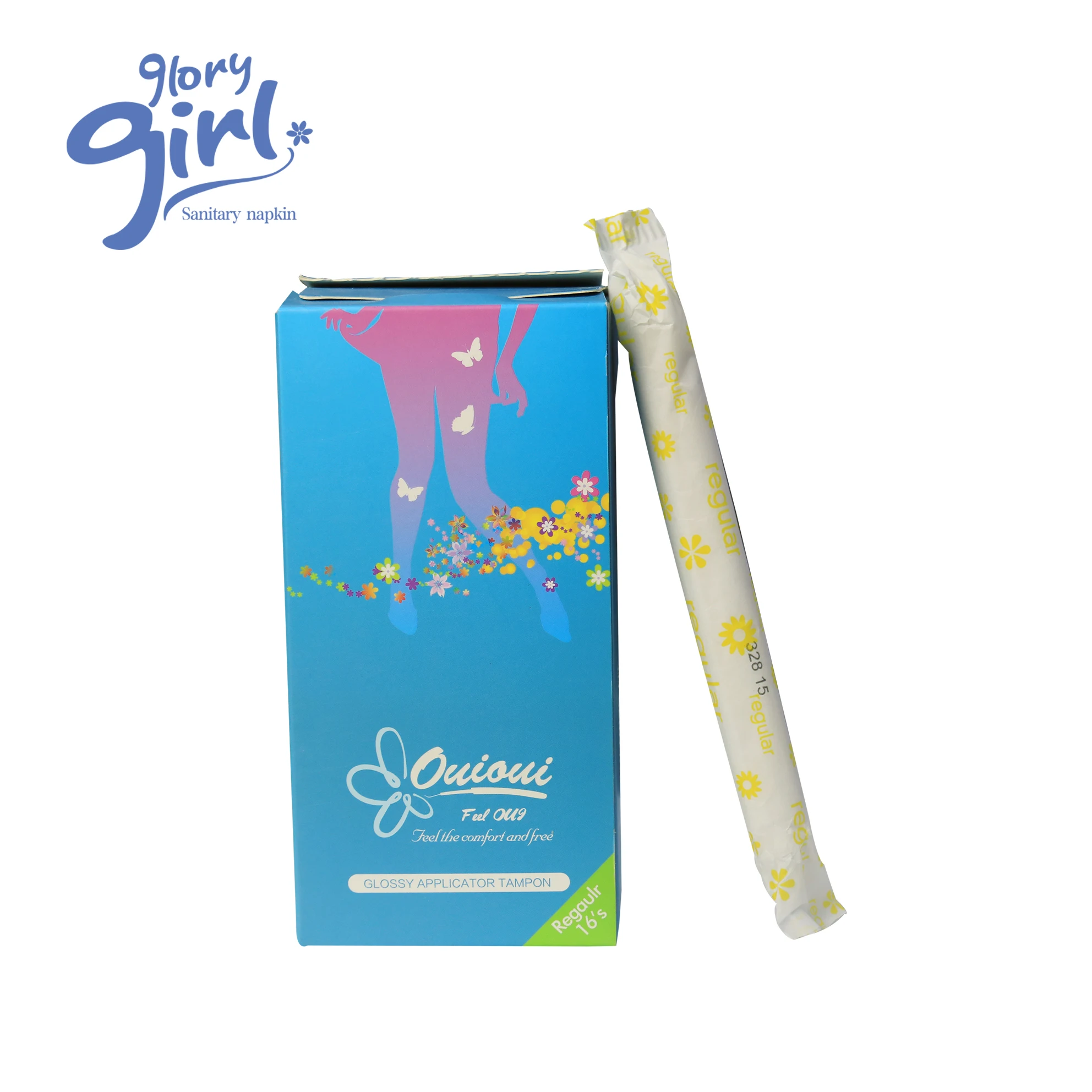 Оптовая продажа органического хлопка тампон с spplicator