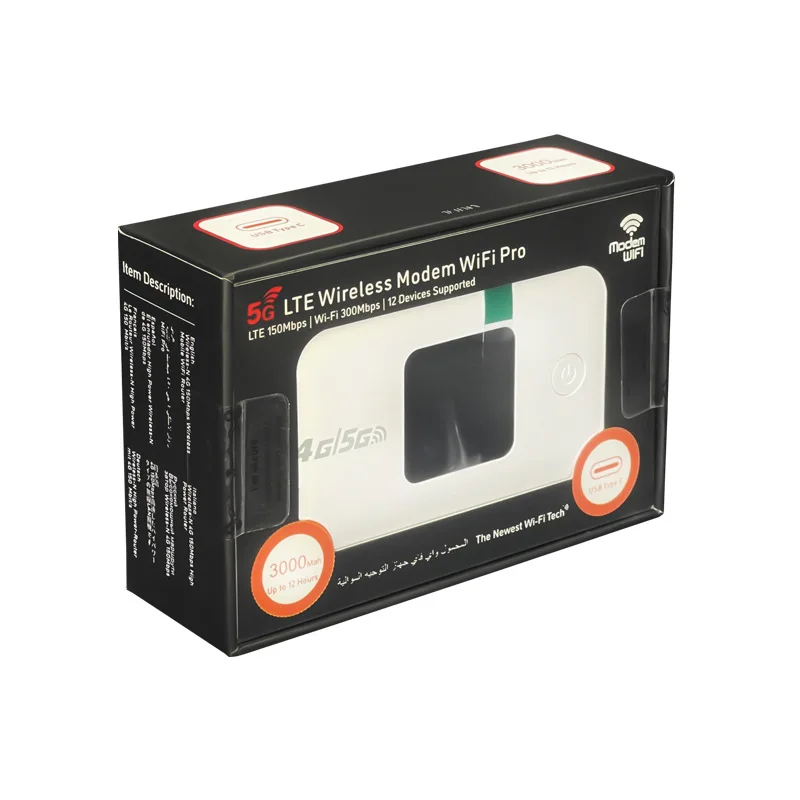 Заводской стильный дизайн E5785 ASR1803S ЖК-дисплей 3000 мАч батарея Wi-Fi Маршрутизатор SIM Слот 4G Карманный MiFi