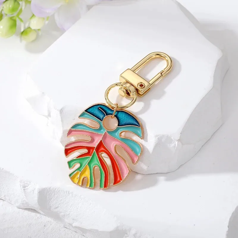 Manufacturer Custom Metal Keychain Japanese Fish and Lucky Bag Charm Keyring Key Ring Jewelry Gifts Enamel Key Chain