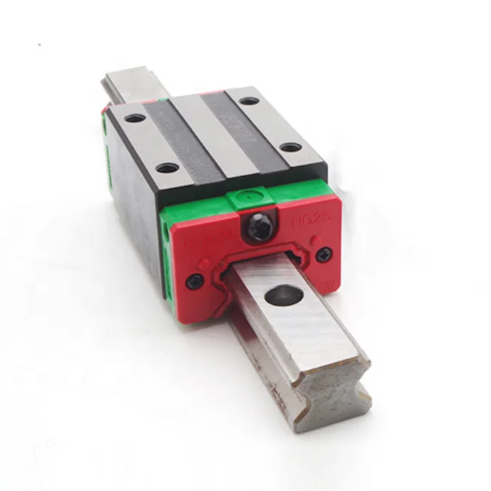 Precise cnc linear guides HGH25CA HGW25CC carriage bearing block HGR25R 25mm linear guide rail