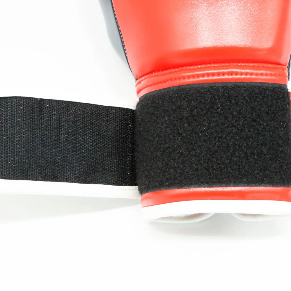 New Design Comfortable Shinny PU Leather Custom Logo Microfiber Boxing Gloves