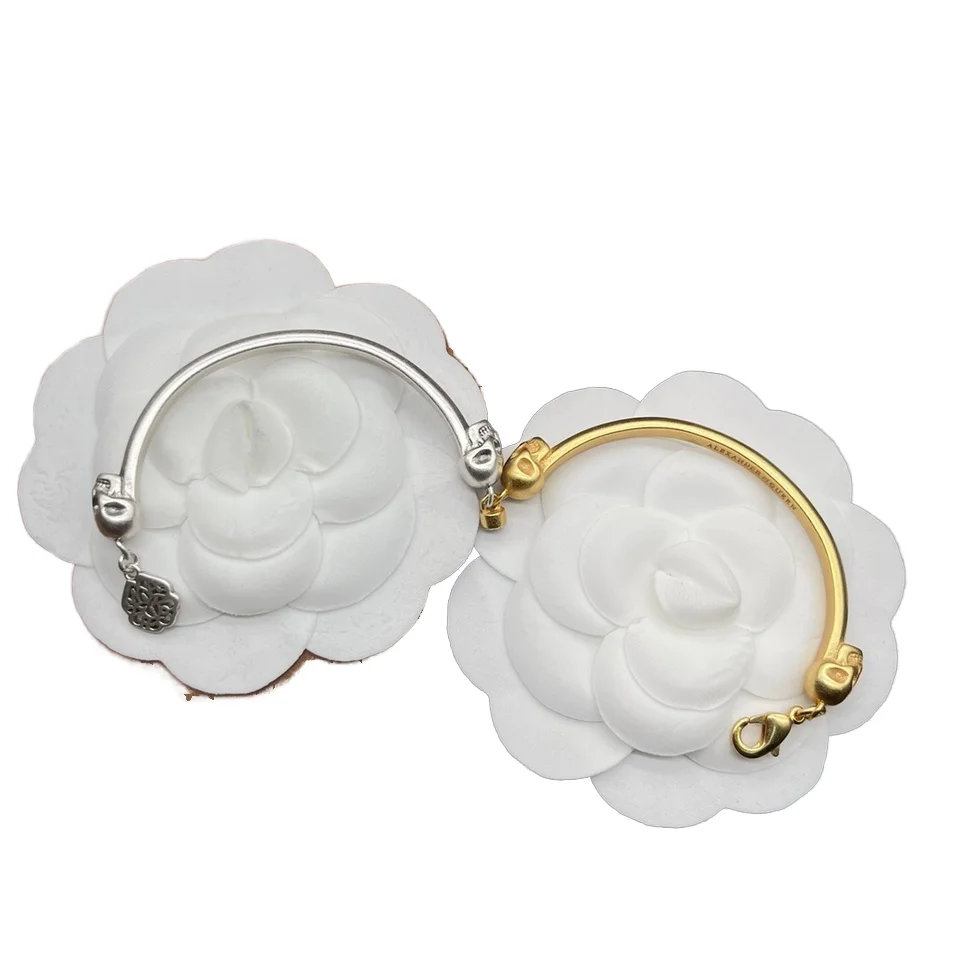Alexanderxx McQueens Wholesale New 925 Silver Gollum Head Color Matching Wristband with Niche Design, High-end Accessories