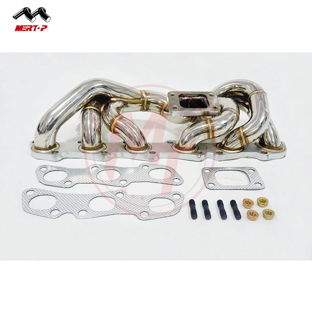 MERTOP RACING HIGH QUALITY SS304 NIS SAN RB20/RB25 LOW MOUNT T3  MANIFOLD