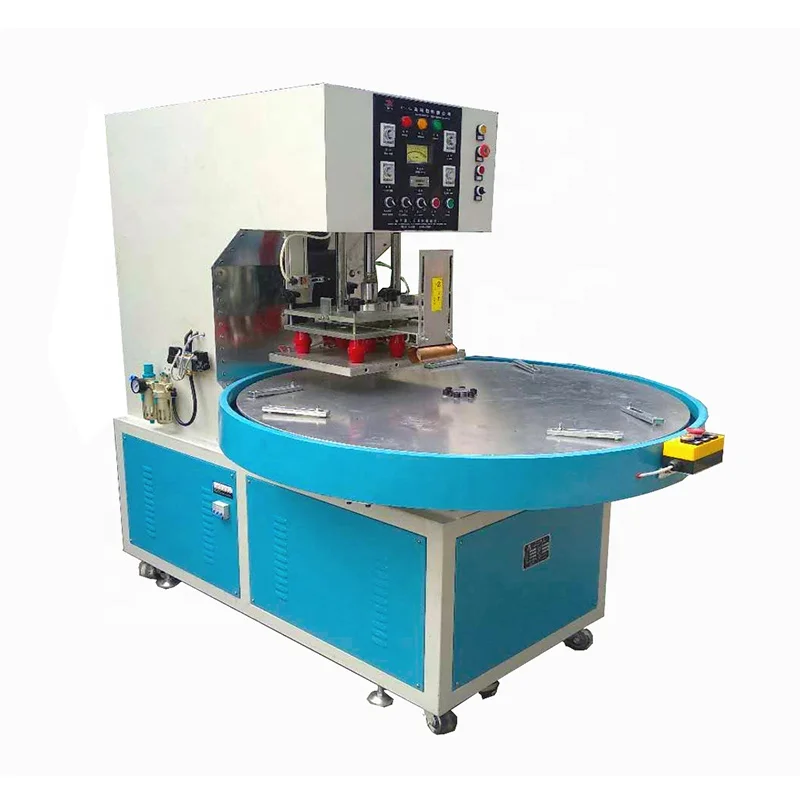 turntable HF welding machine with PLC controlled cheaper price