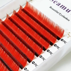 2022 New  Professional Manufacturer Korea Mink Hybrid All Size Colored Eyelash Extension 100% Handmade  Factory Lash suppliers