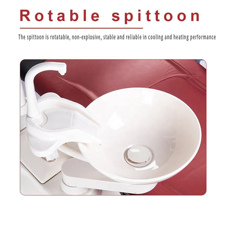 High Quality Full Set Dental Chair Unit with LED Sensor Operation Lamp