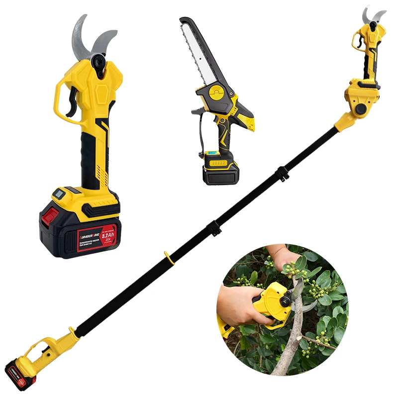 Professional Battery SK5 Blades Brushless Garden Electric Pruning Shears For Tree Branch