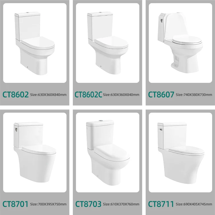 Factory direct sales ceramic toilet molds two piece