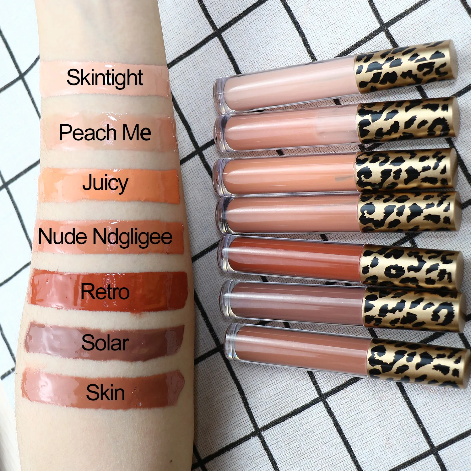 Matte Lip Gloss Non-Stick Cup Lip cream Velvet Waterproof  Long lasting Lip Gloss With Your Logo