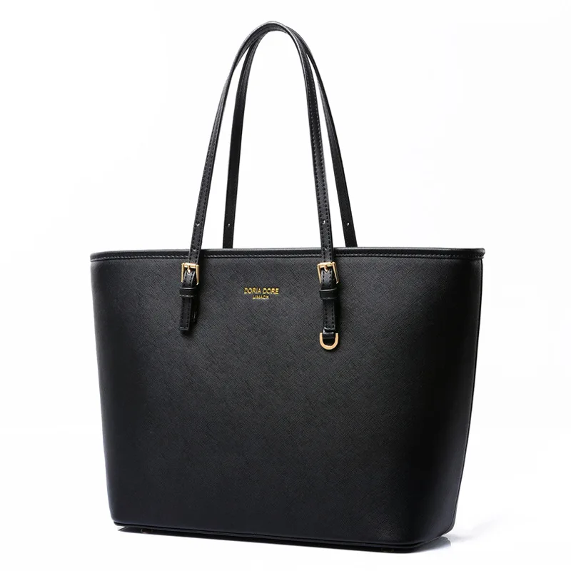 
Latest vintage classic PU leather handbag fashion ladies casual tote bag simple design larger capacity women shoulder bag 