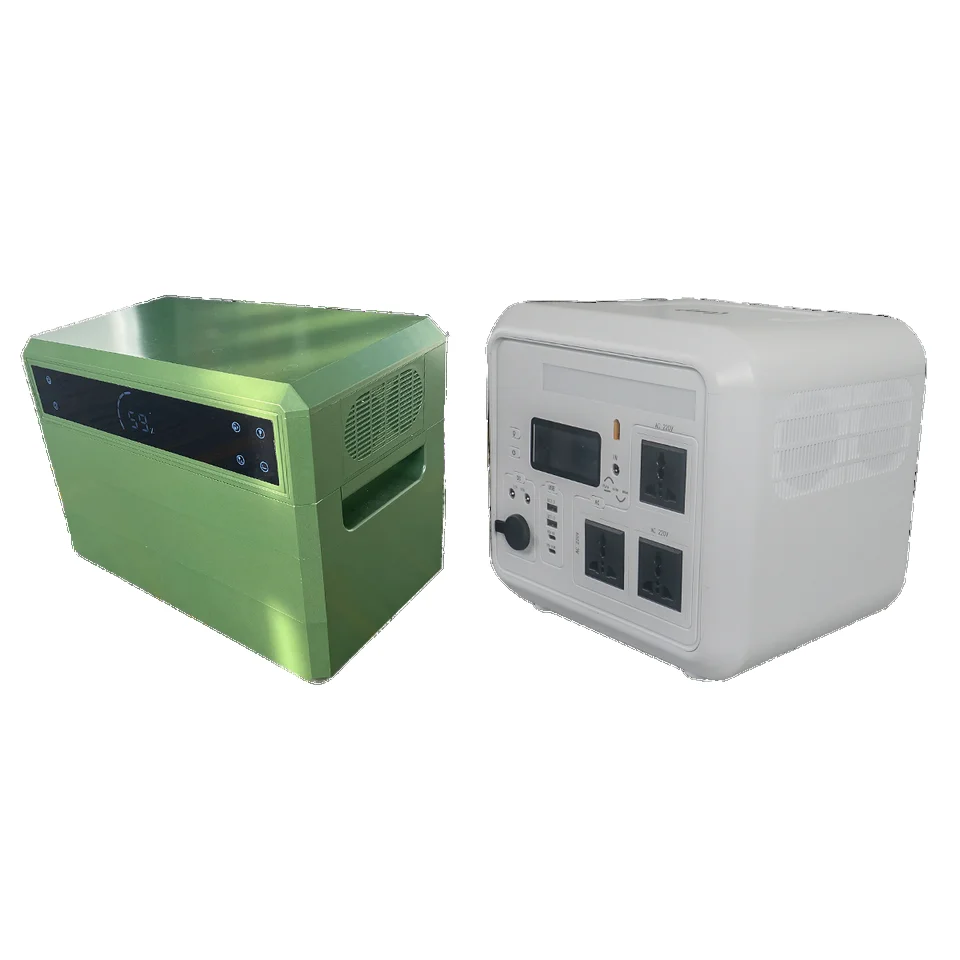 Portable 1200/3000 Watt Solar Generator Off-Grid Lithium Ion Battery Home Power Station for Outdoor Camping and Household Use