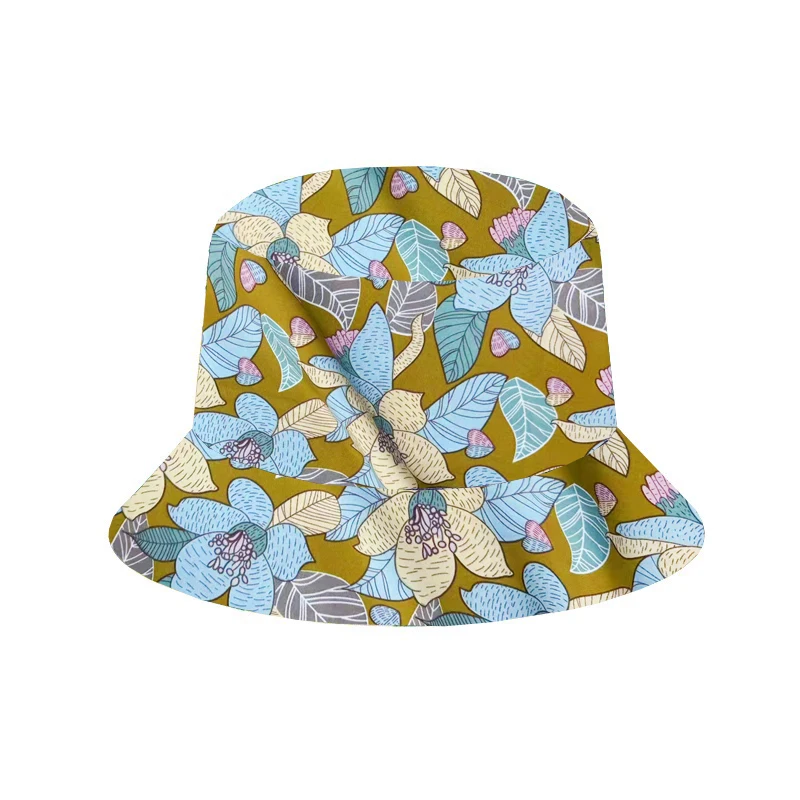 Picking tea sun sunscreen fisherman hat outdoor tourism leisure flower visor hat