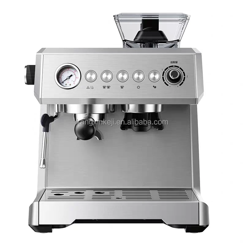 Home Office Fully Automatic Coffee Machine With Bean Grinder All In 1 Coffee Maker Espresso Coffee Machine