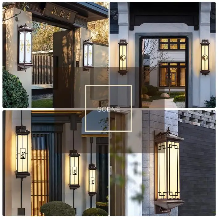 JSJ-BD-J4-M Modern LED Solar Wall Light for Indoor Outdoor Use Waterproof IP65 for Stairs Balconies Household Garden Courtyard